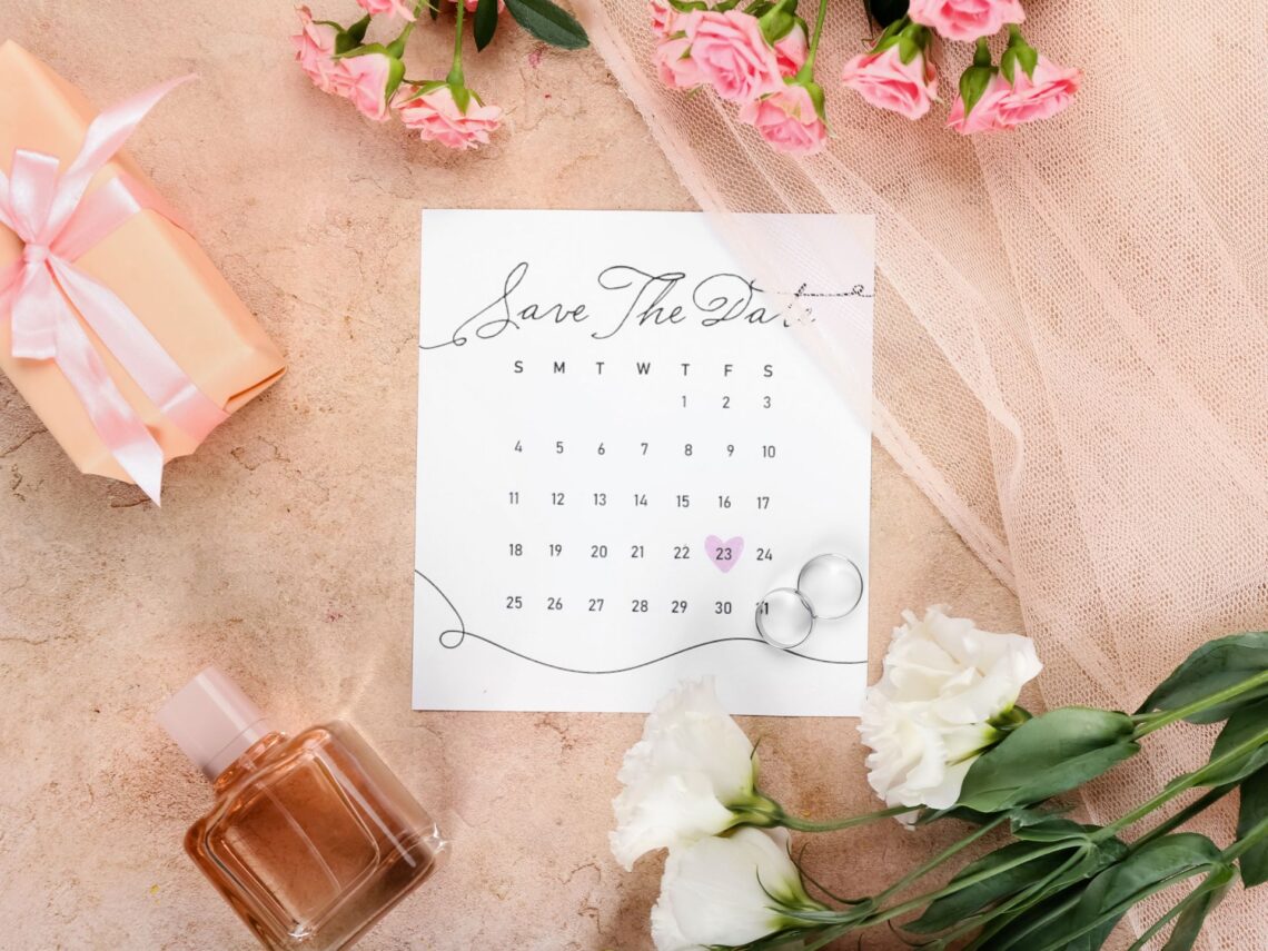 A save the date card.